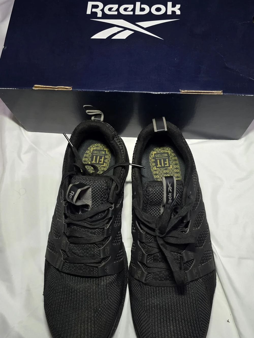 Reebok Men's Black Running Sneakers